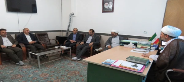 دیدار سرپرست مدیریت دانشگاه فرهنگیان استان اردبیل با امام جمعه شهرستان نیر
