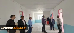 بازدید از اردوی جهادی عهد خدمت دانشجومعلمان بسیجی دانشگاه فرهنگیان استان اردبیل