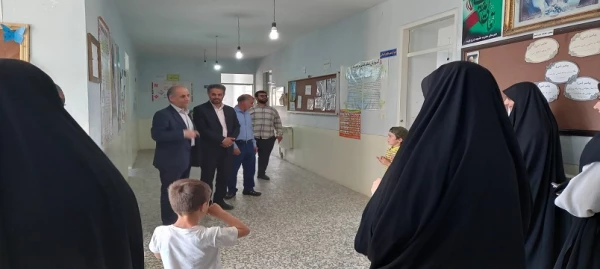 بازدید از اردوی جهادی عهد خدمت دانشجومعلمان بسیجی دانشگاه فرهنگیان استان اردبیل