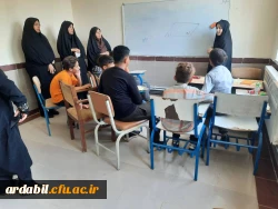 بازدید سرپرست پردیس از اردوی جهادی عهد خدمت دانشجومعلمان بسیجی 