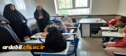 بازدید سرپرست پردیس از اردوی جهادی عهد خدمت دانشجومعلمان بسیجی 