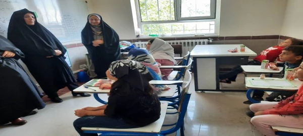 بازدید سرپرست پردیس از اردوی جهادی عهد خدمت دانشجومعلمان بسیجی 