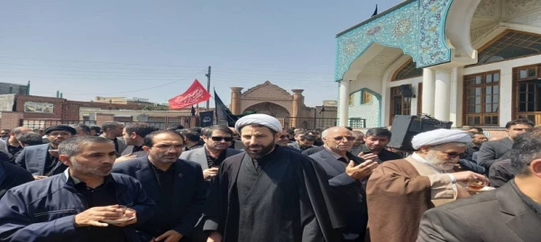 حضور دانشگاه فرهنگیان اردبیل در دسته عزاداری دانشگاه های استان 