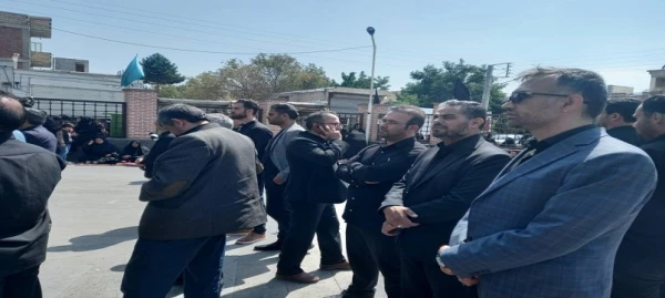 حضور دانشگاه فرهنگیان اردبیل در دسته عزاداری دانشگاه های استان 
