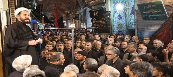 حضور دانشگاه فرهنگیان اردبیل در دسته عزاداری دانشگاه های استان 