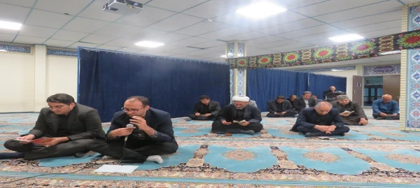مراسم قرائت پرفیض زیارت عاشورا در دانشگاه فرهنگیان استان اردبیل