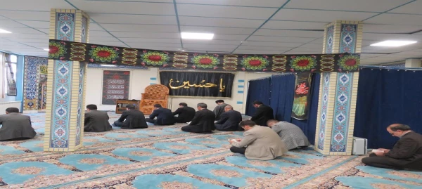 مراسم قرائت پرفیض زیارت عاشورا در دانشگاه فرهنگیان استان اردبیل