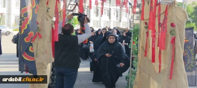 اعزام دانشجویان دختر استان اردبیل به مناطق عملیاتی شمالغرب 