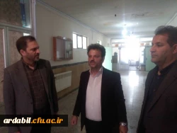 بازدید مدیر کل امور اجتماعی استانداری اردبیل از مرکز آموزش عالی آزادگان نیر