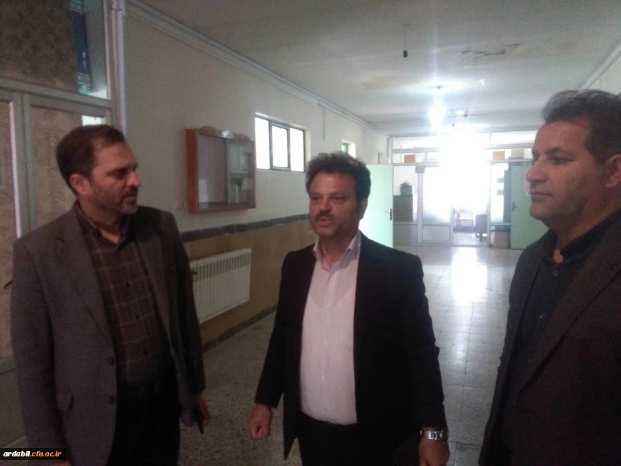 بازدید مدیر کل امور اجتماعی استانداری اردبیل از مرکز آموزش عالی آزادگان نیر