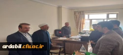بازدید جمعی از مسئولان دانشگاه از روند ثبت نام دانشجومعلمان ورودی جدید 