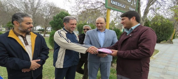 همایش پیاده روی اساتید و کارکنان دانشگاه فرهنگیان استان اردبیل