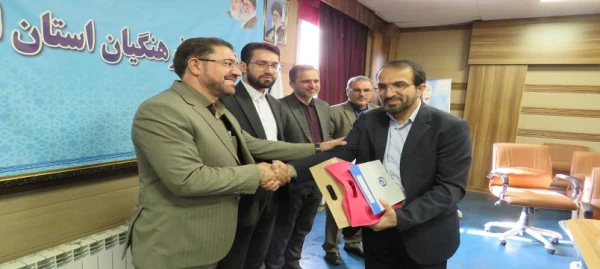 مراسم تودیع و معارفه سرپرست مدیریت امور پردیس های استان اردبیل 