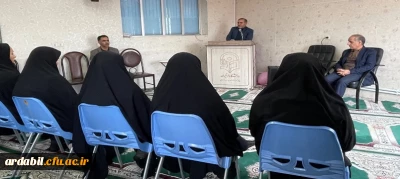 در پردیس بنت الهدی صدر اردبیل برگزار شد:

نشست صمیمی سرپرست مدیریت امور پردیس های دانشگاه فرهنگیان اردبیل با دانشجومعلمان 