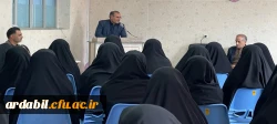 نشست صمیمی سرپرست مدیریت امور پردیس های دانشگاه فرهنگیان اردبیل با دانشجومعلمان 