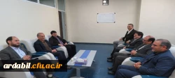 دیدار صمیمانه مدیر کل آموزش و پروش استان با سرپرست دانشگاه فرهنگیان اردبیل