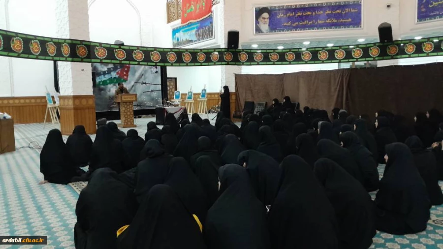 مراسم شبی با شهدا