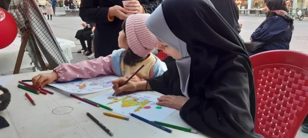 بازدید از موکب ریحانه النبی بسیج دانشجویی دانشگاه فرهنگیان اردبیل