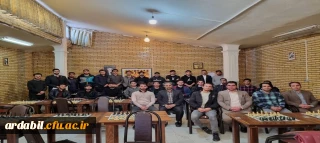 دانشگاه  فرهنگیان اردبیل:

برگزاری مسابقات قهرمانی شطرنج پردیس علامه طباطبایی دانشگاه فرهنگیان استان اردبیل