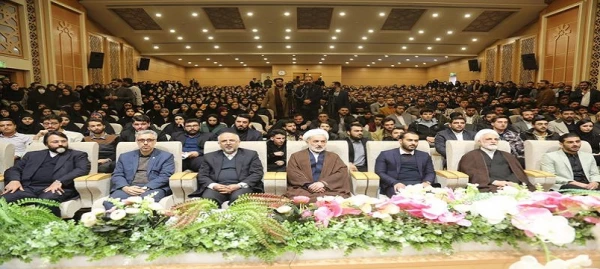 حضور دانشجومعلمان دانشگاه فرهنگیان اردبیل درمراسم روز دانشجو در دانشگاه محقق اردبیلی