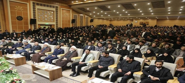 حضور دانشجومعلمان دانشگاه فرهنگیان اردبیل درمراسم روز دانشجو در دانشگاه محقق اردبیلی