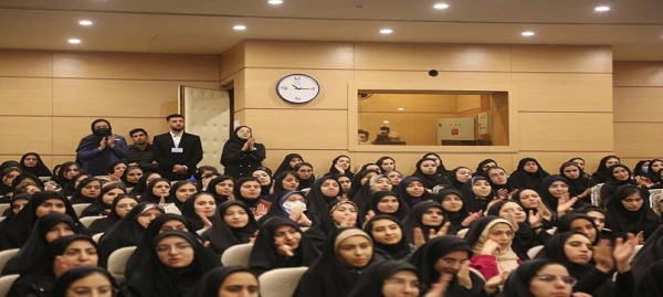 حضور دانشجومعلمان دانشگاه فرهنگیان اردبیل درمراسم روز دانشجو در دانشگاه محقق اردبیلی