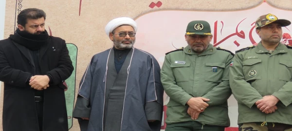 مراسم وداع و تدفین پیکر مطهر شهید گمنام در دانشگاه فرهنگیان اردبیل