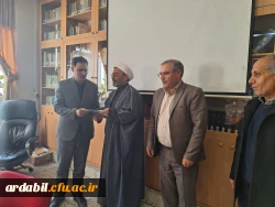 آیین تکریم و معارفه معاون دانشجویی توسعه منابع و معارفه معاون اموزشی؛ فرهنگی و پژوهشی پردیس بنت الهدی صدر