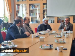 آیین تکریم و معارفه معاون دانشجویی توسعه منابع و معارفه معاون اموزشی؛ فرهنگی و پژوهشی پردیس بنت الهدی صدر