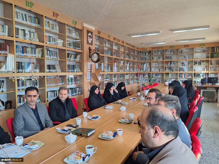 آیین تکریم و معارفه معاون دانشجویی توسعه منابع و معارفه معاون اموزشی؛ فرهنگی و پژوهشی پردیس بنت الهدی صدر