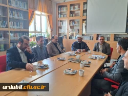 آیین تکریم و معارفه معاون دانشجویی توسعه منابع و معارفه معاون اموزشی؛ فرهنگی و پژوهشی پردیس بنت الهدی صدر