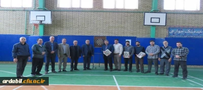  در دانشگاه فرهنگیان اردبیل:

برگزاری مسابقات ورزشی دارت ویژه کارکنان 