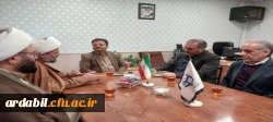 بازدید سرپرست دانشگاه فرهنگیان استان اردبیل از مرکز آموزش عالی آزادگان نیر   