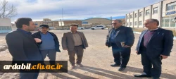 بازدید سرپرست دانشگاه فرهنگیان استان اردبیل از مرکز آموزش عالی آزادگان نیر   