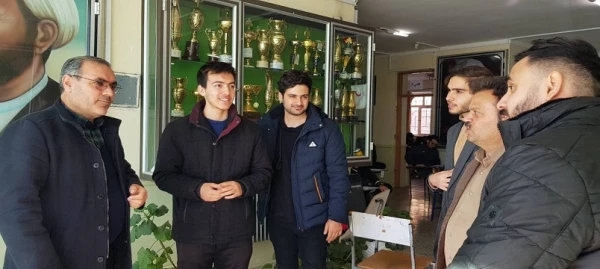 بازدید سرپرست دانشگاه فرهنگیان اردبیل از روند برگزاری امتحانات پایان ترم