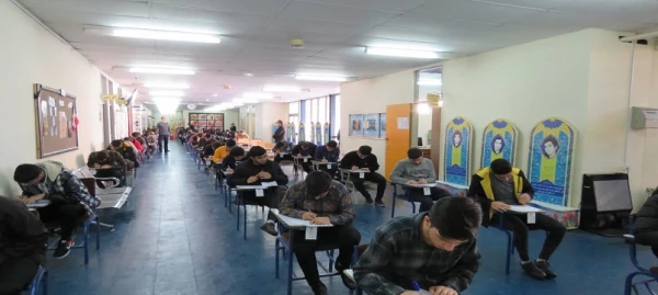 بازدید سرپرست دانشگاه فرهنگیان اردبیل از روند برگزاری امتحانات پایان ترم