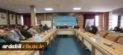 نشست توانمندسازی اساتید و کارکنان دانشگاه فرهنگیان استان اردبیل