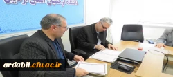 انعقاد تفاهم نامه همکاری میان دانشگاه فرهنگیان و دانشگاه محقق اردبیلی