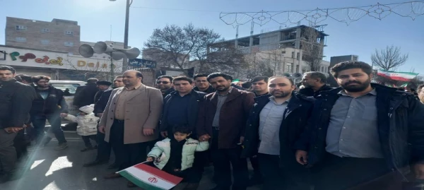 حضور اساتید، کارکنان و دانشجومعلمان دانشگاه فرهنگیان استان اردبیل در راهپیمایی ۲۲ بهمن