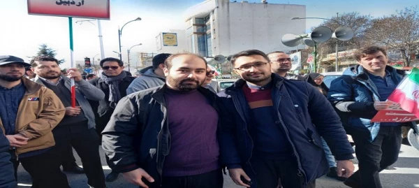 حضور اساتید، کارکنان و دانشجومعلمان دانشگاه فرهنگیان استان اردبیل در راهپیمایی ۲۲ بهمن