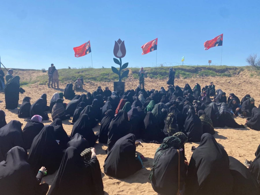 حضور دانشجومعلمان دانشگاه فرهنگیان استان اردبیل در اردوی راهیان نور