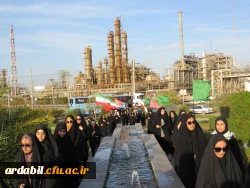 حضور دانشجومعلمان دانشگاه فرهنگیان استان اردبیل در اردوی راهیان نور