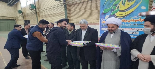 تجلیل از دانشجومعلمان و همکاران افتخار آفرین مرکز آموزش عالی آزادگان شهرستان نیر