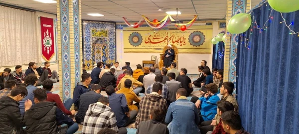 برگزاری جشن ولادت حضرت مهدی (عج) در دانشگاه فرهنگیان اردبیل 