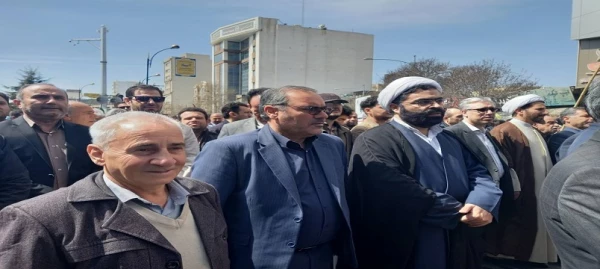 حضور اساتید،کارکنان و دانشجو معلمان دانشگاه فرهنگیان استان اردبیل در راهپیمایی روز جهانی قدس