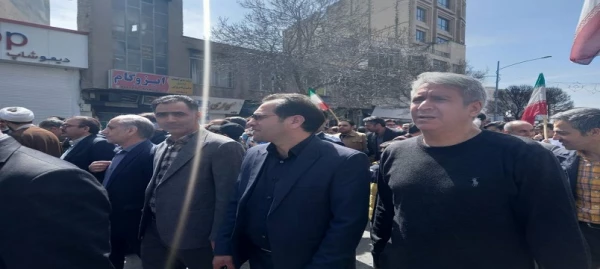 حضور اساتید،کارکنان و دانشجو معلمان دانشگاه فرهنگیان استان اردبیل در راهپیمایی روز جهانی قدس