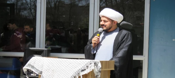 تجمع دانشگاهیان دانشگاه فرهنگیان استان اردبیل در حمایت از پاسخ نظامی ایران به رژیم صهیونیستی