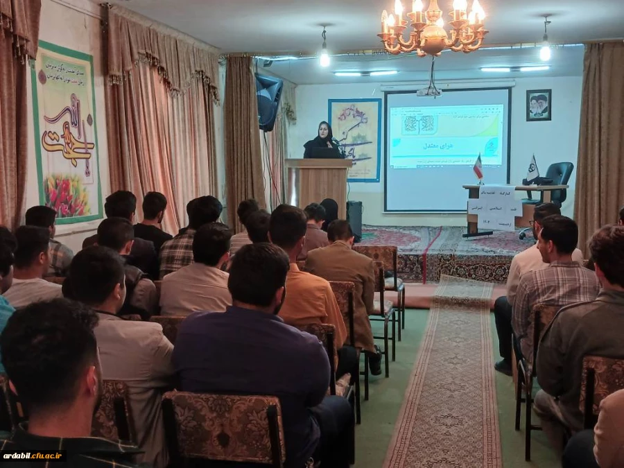 کارگاه تغذیه سالم و طب اسلامی ایرانی در مرکز آزادگان نیر 