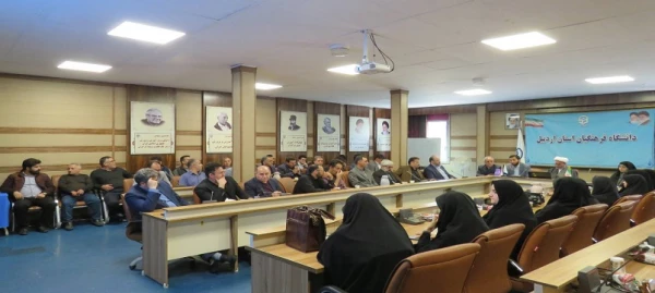 معارفه سرپرست جدید پردس بنت الهدی صدر اردبیل