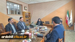 دیدار نمایندگان بسیج اساتید دانشگاه فرهنگیان با سرپرست پردیس بنت الهدی صدر 